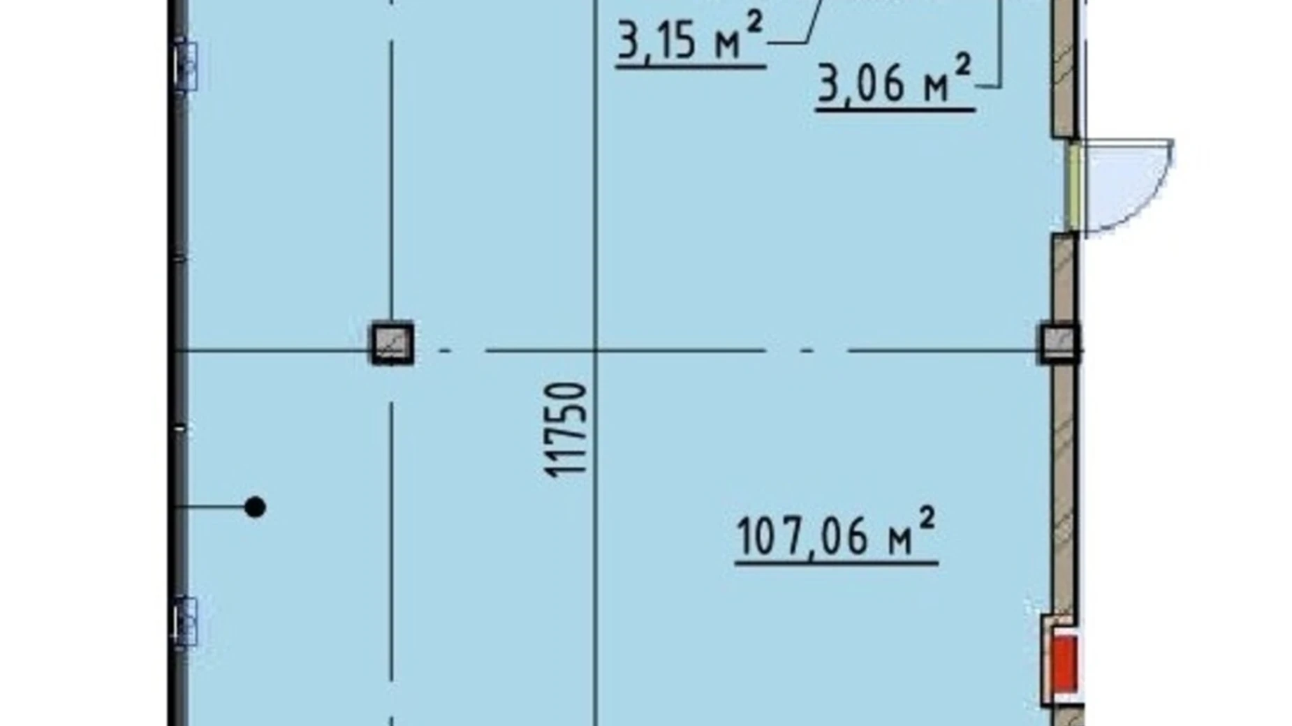 Продается офис 113.27 кв. м в бизнес-центре, цена: 195390 $ - фото 5