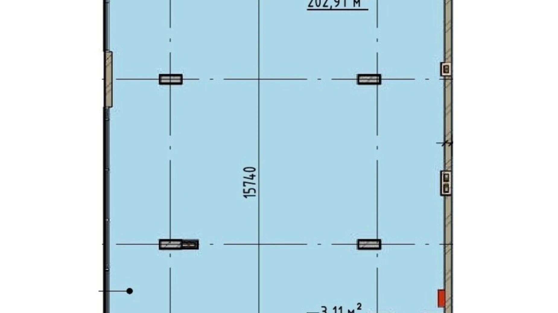 Продается офис 210.97 кв. м в бизнес-центре, цена: 353374 $ - фото 5