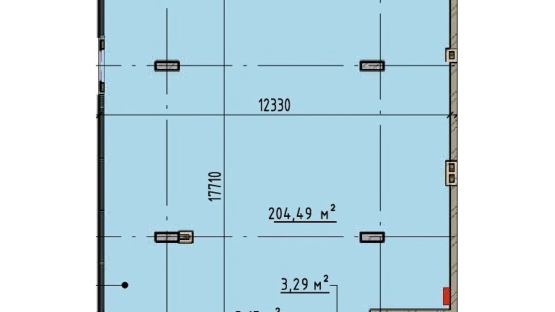 Продается офис 212.55 кв. м в бизнес-центре, цена: 366648 $ - фото 5