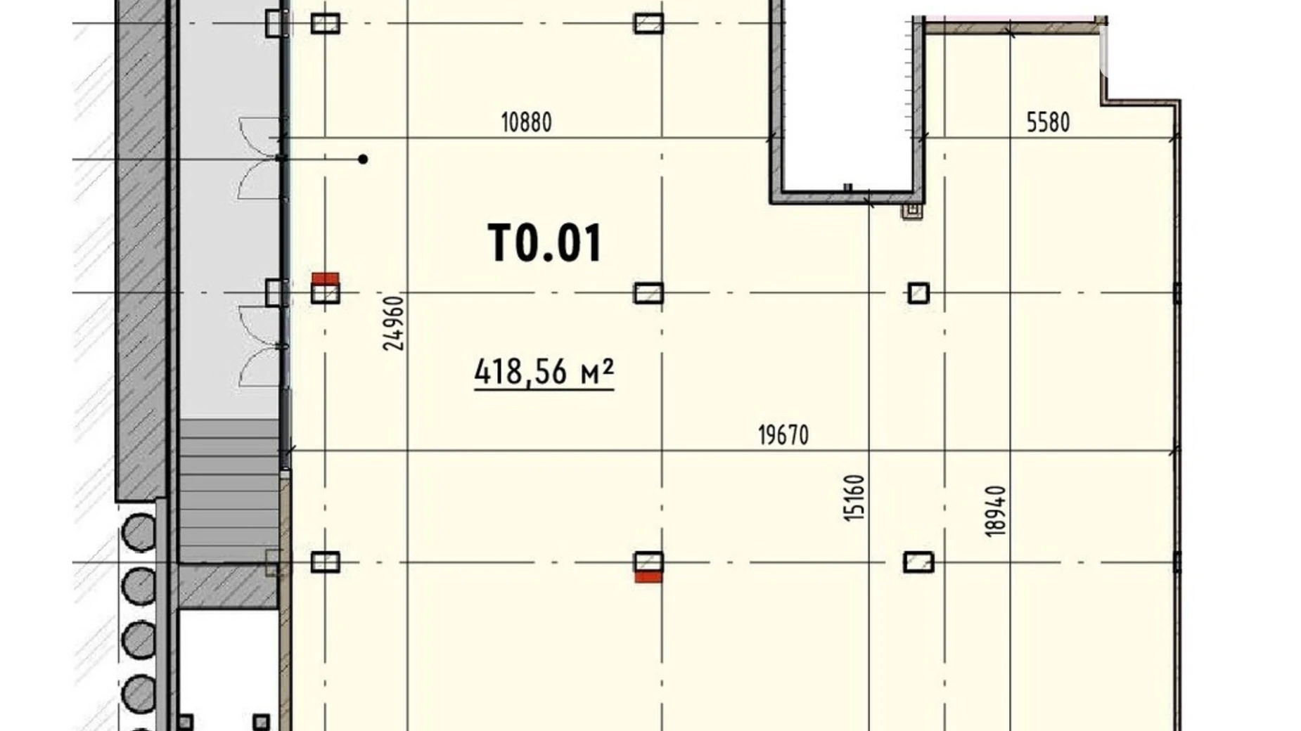 Продается объект сферы услуг 418.56 кв. м в 12-этажном здании, цена: 973152 $ - фото 5
