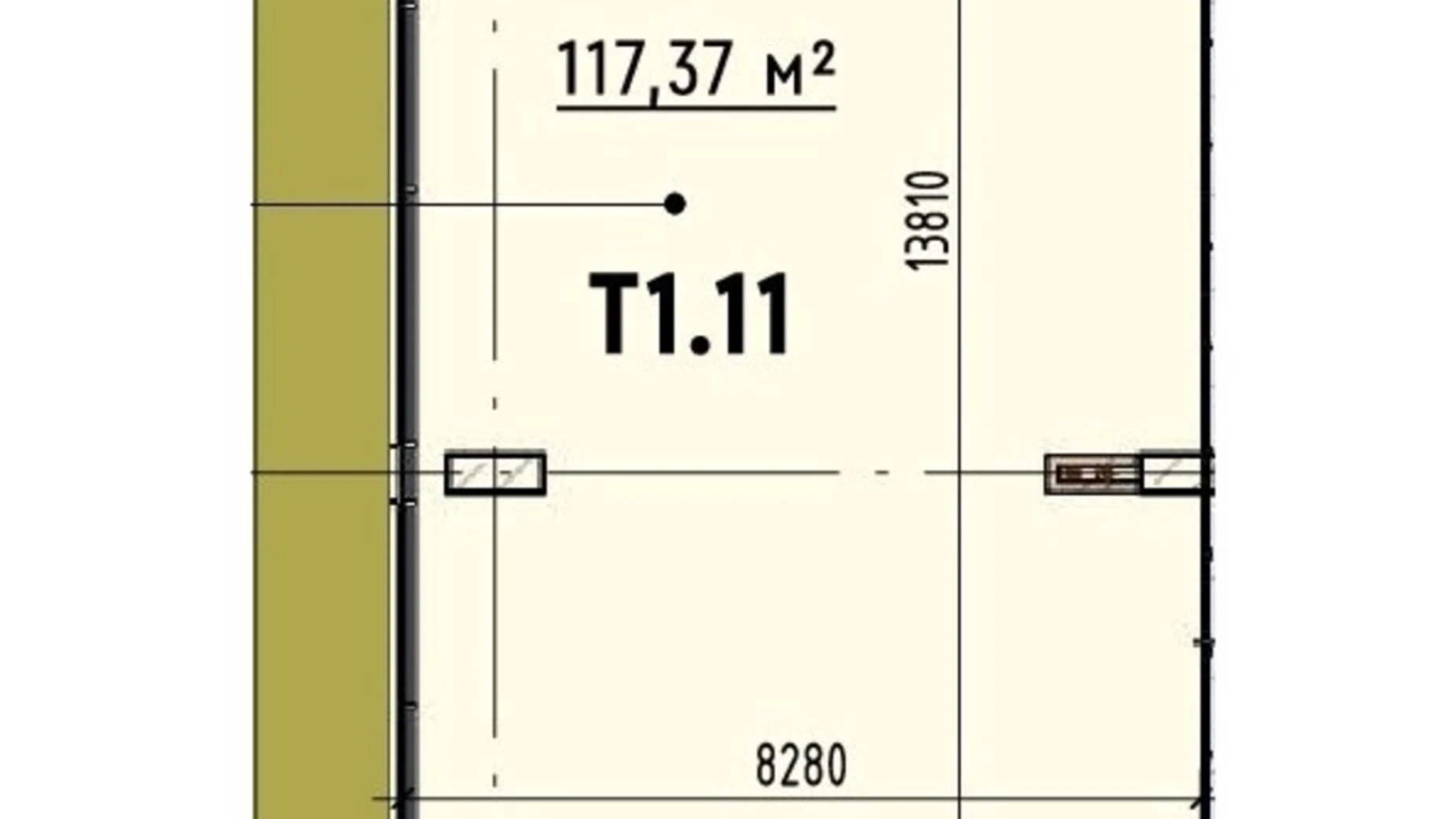 Продается объект сферы услуг 117.37 кв. м в 12-этажном здании, цена: 352110 $ - фото 5