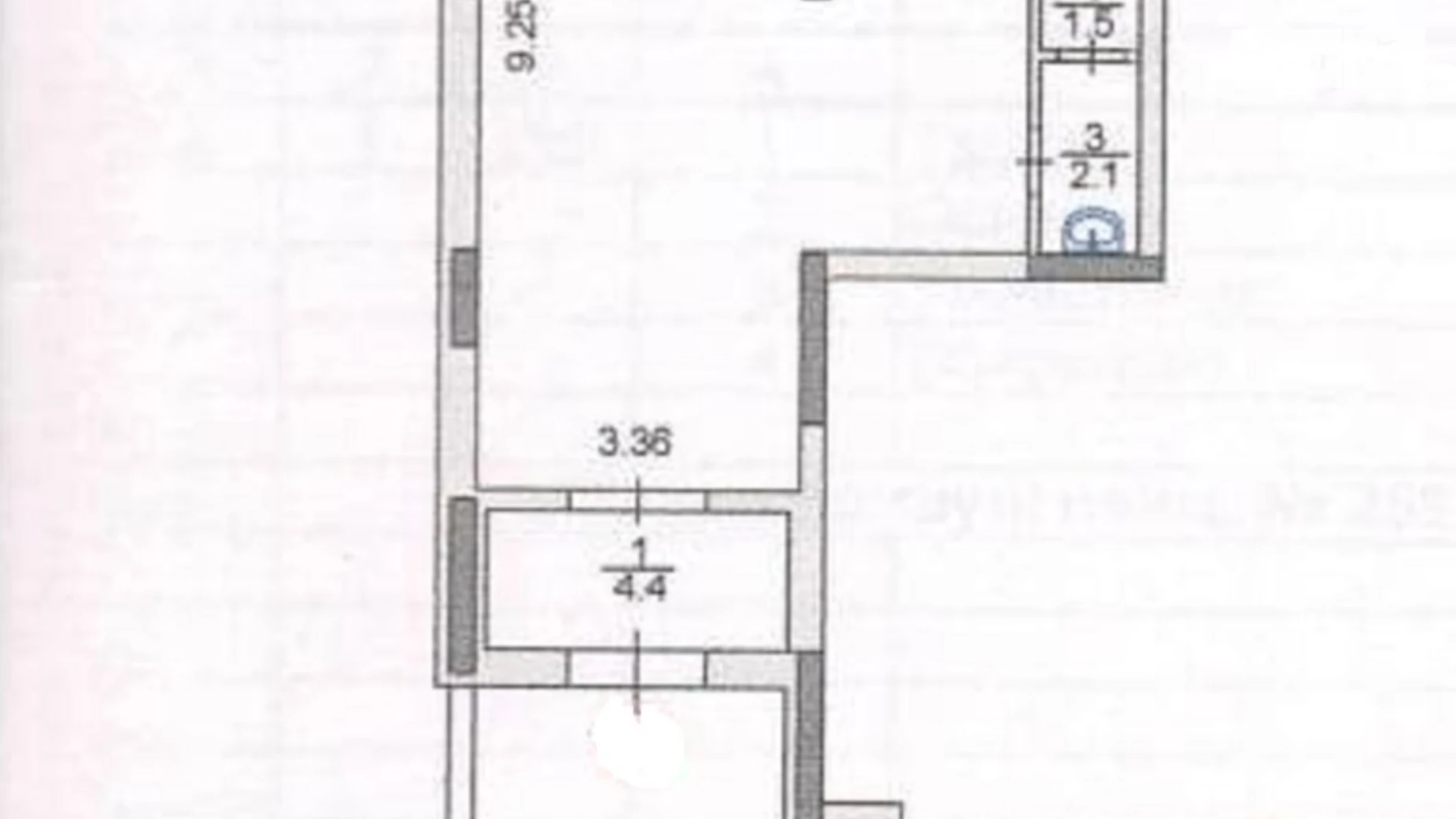 Здається в оренду приміщення вільного призначення 63.2 кв. м в 18-поверховій будівлі, цена: 550 $ - фото 2