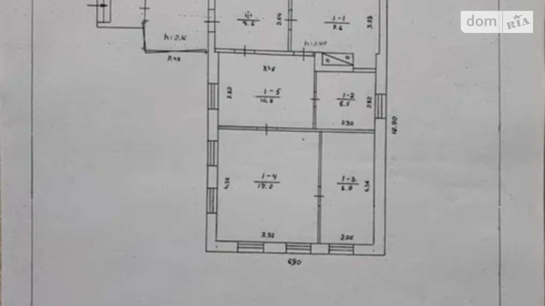 Продается одноэтажный дом 52.8 кв. м с балконом, цена: 8000 $ - фото 2