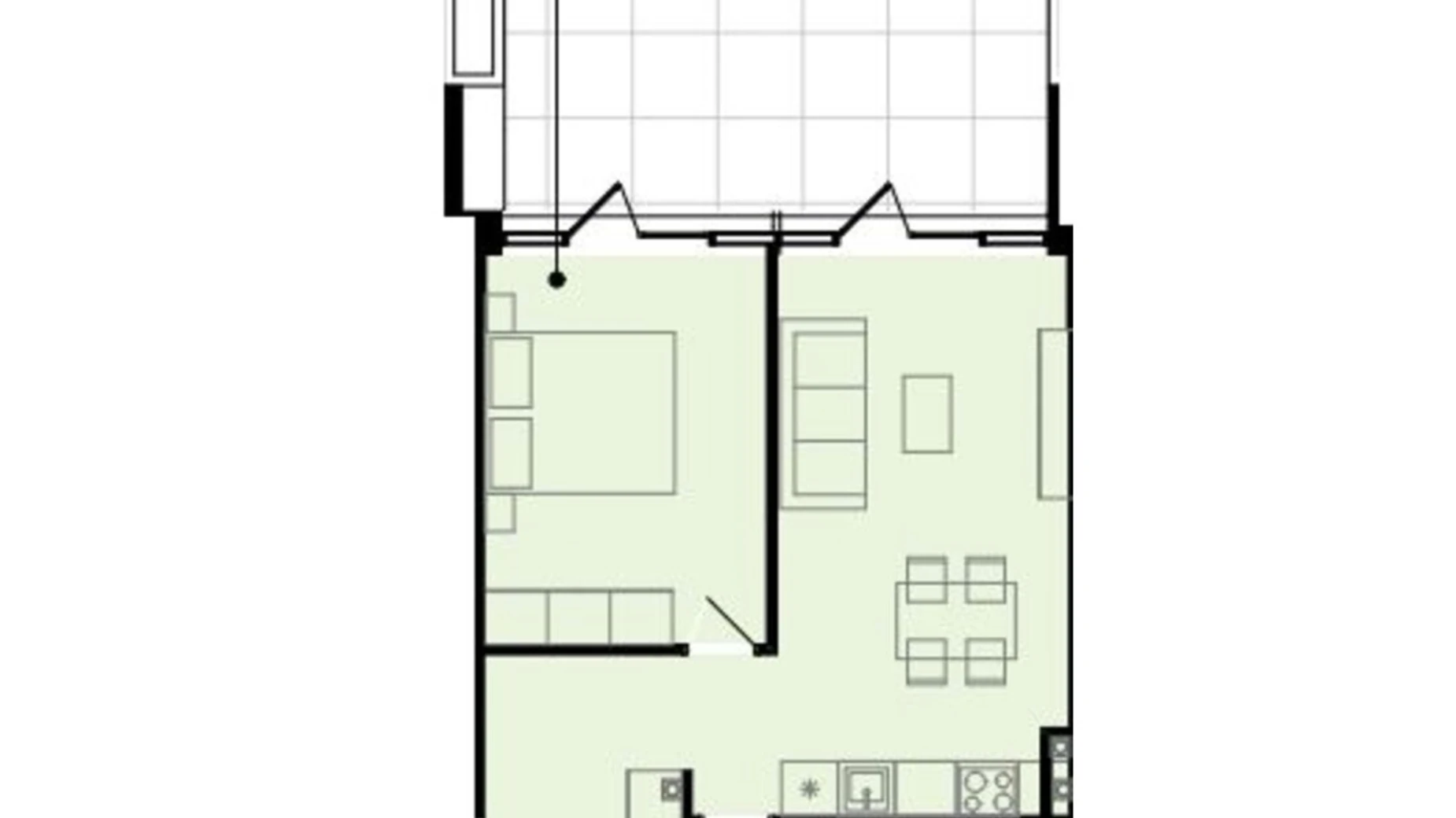 Продается 1-комнатная квартира 56.79 кв. м в Днепре, просп. Мира, 29 - фото 5