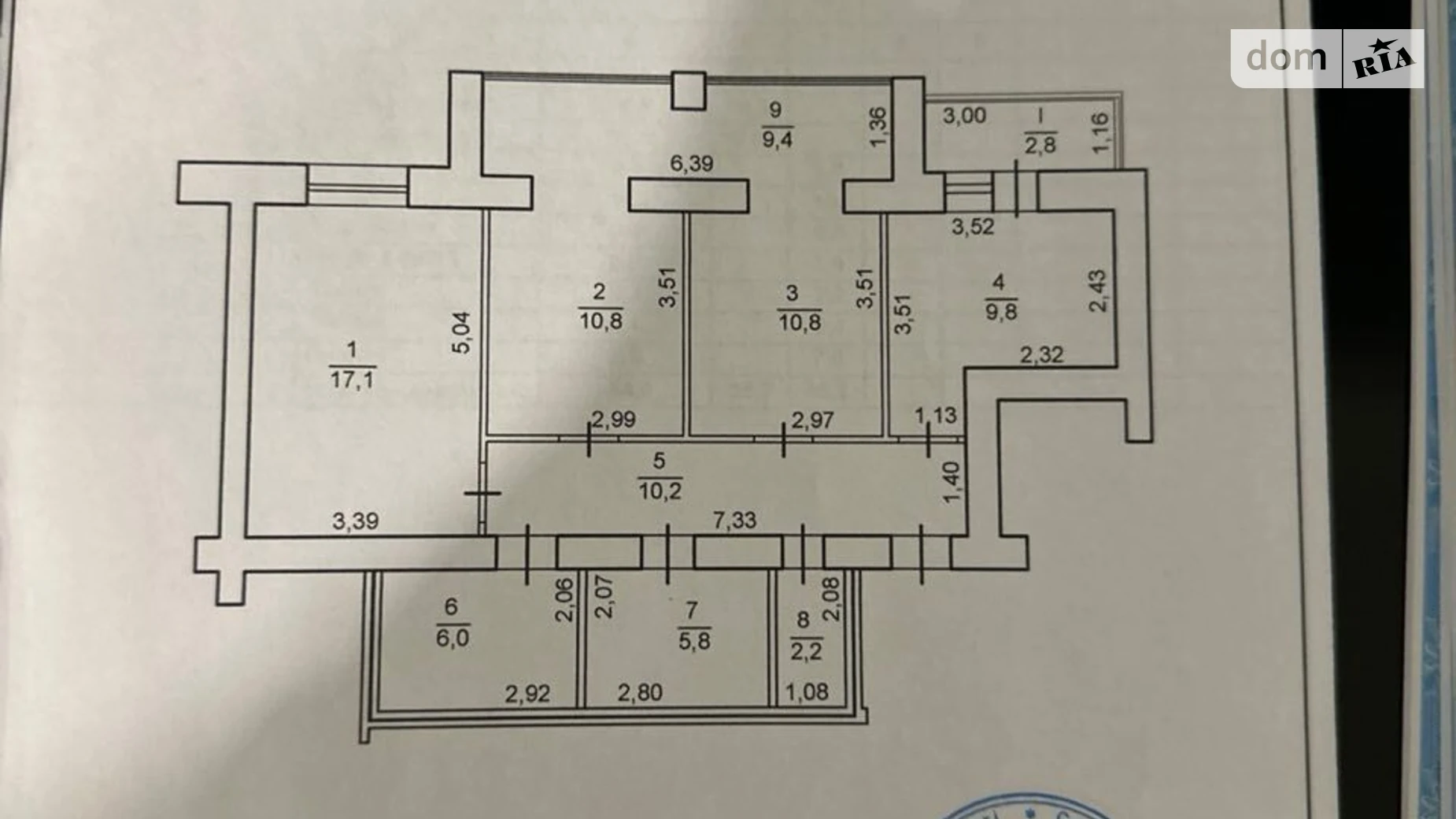 Продается 3-комнатная квартира 85 кв. м в Чернигове, ул. Василия Стуса(Чернышевского), 33 - фото 3