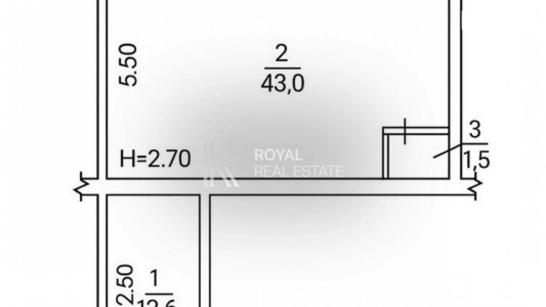 Продается помещения свободного назначения 57.1 кв. м в 5-этажном здании, цена: 189000 $ - фото 2