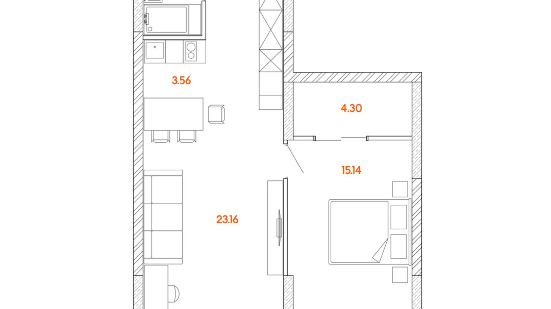 Продается 2-комнатная квартира 60.61 кв. м в Киеве, просп. Оболонский, 18 - фото 2