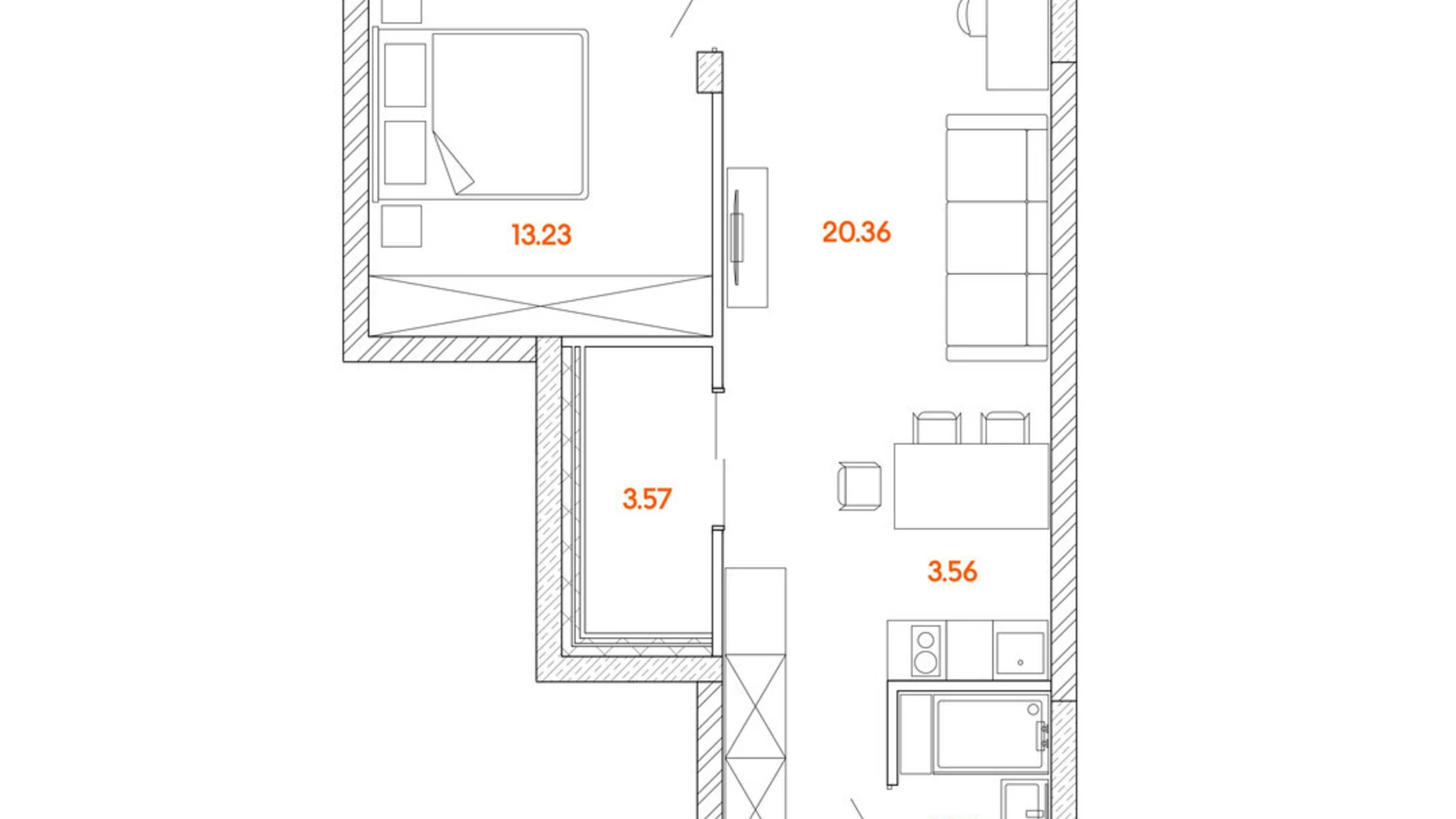 Продается 2-комнатная квартира 54.11 кв. м в Киеве, просп. Оболонский, 18 - фото 2