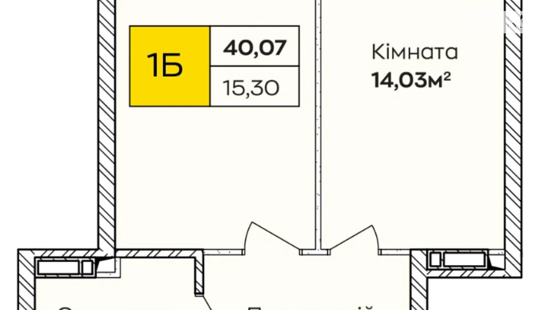 Продается 1-комнатная квартира 40 кв. м в Киеве, ул. Ивана Кочерги, 17А - фото 4