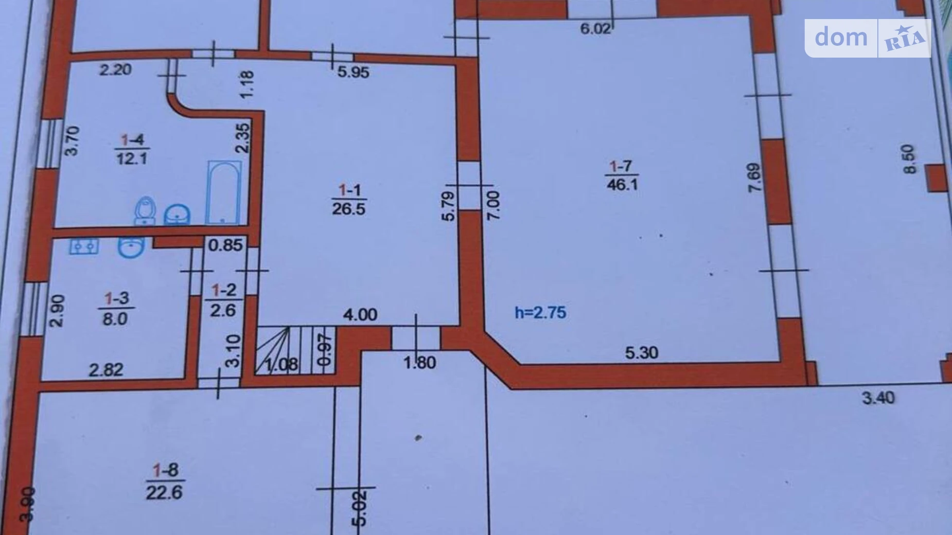 Продается дом на 2 этажа 300 кв. м с беседкой, цена: 95000 $ - фото 5