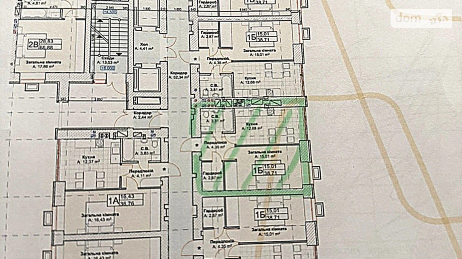 Продается 1-комнатная квартира 38.71 кв. м в Буче, пер. Тихого, 4 - фото 4