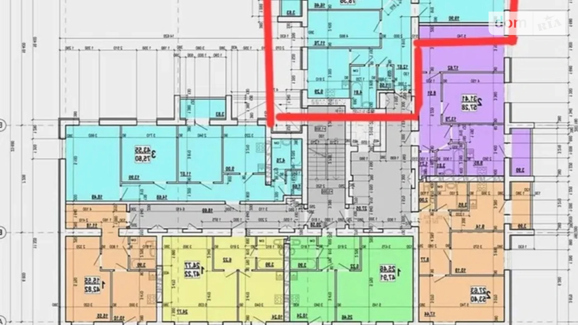 Продается 3-комнатная квартира 80 кв. м в Харькове, ул. Мира, 41 - фото 3