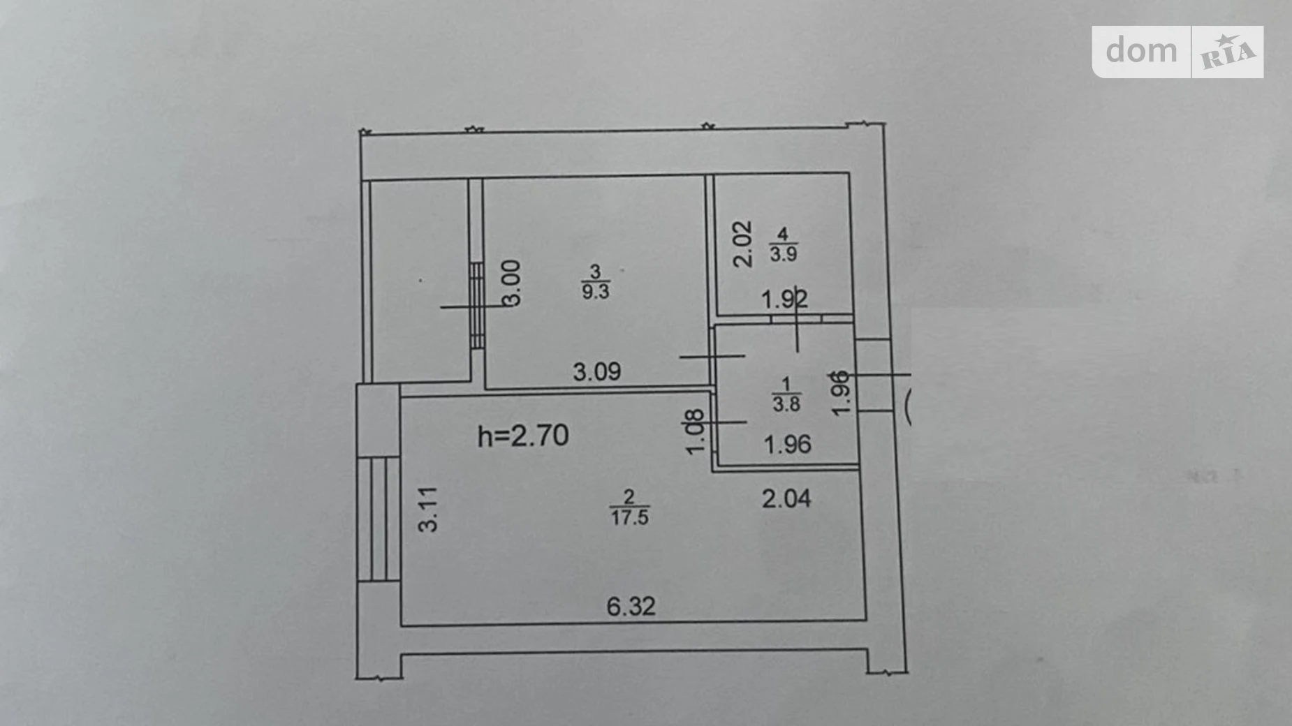 Продается 1-комнатная квартира 38.2 кв. м в Ирпене, ул. Григория Сковороды, 21 - фото 2