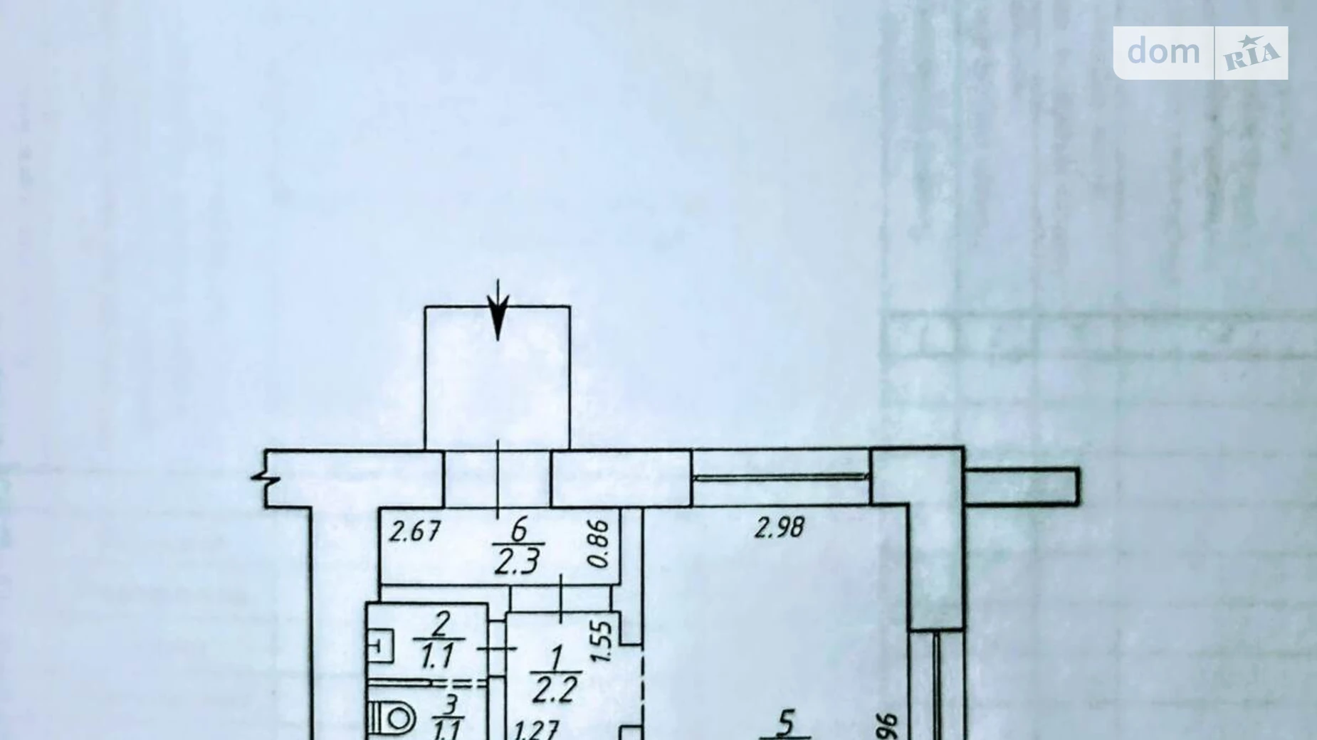Продается 1-комнатная квартира 28.1 кв. м в, цена: 30499 $ - фото 5