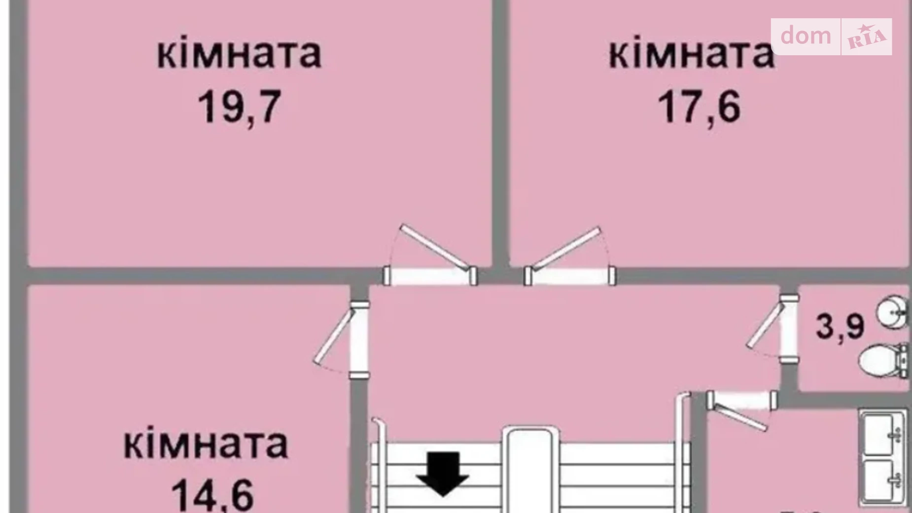 Продается дом на 2 этажа 200 кв. м с садом, цена: 100000 $ - фото 2
