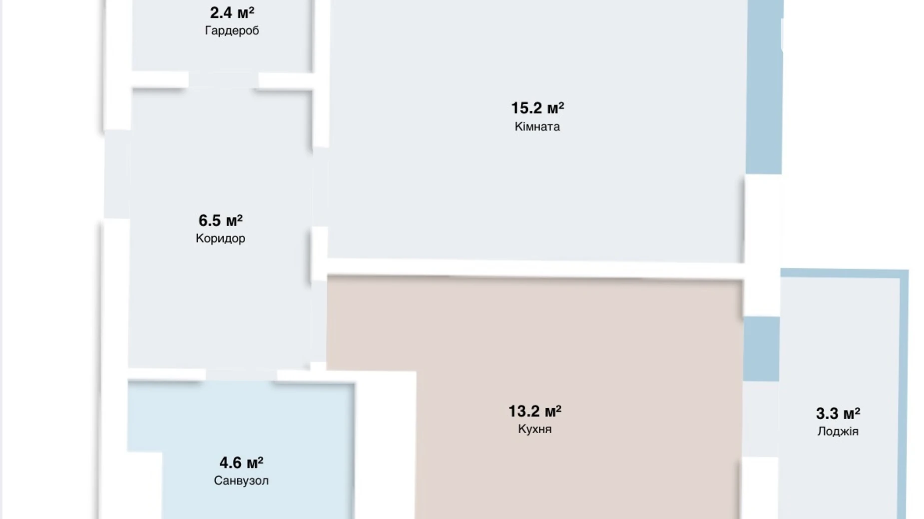 Продается 1-комнатная квартира 45.4 кв. м в Киеве, ул. Половецкая, 4 - фото 5