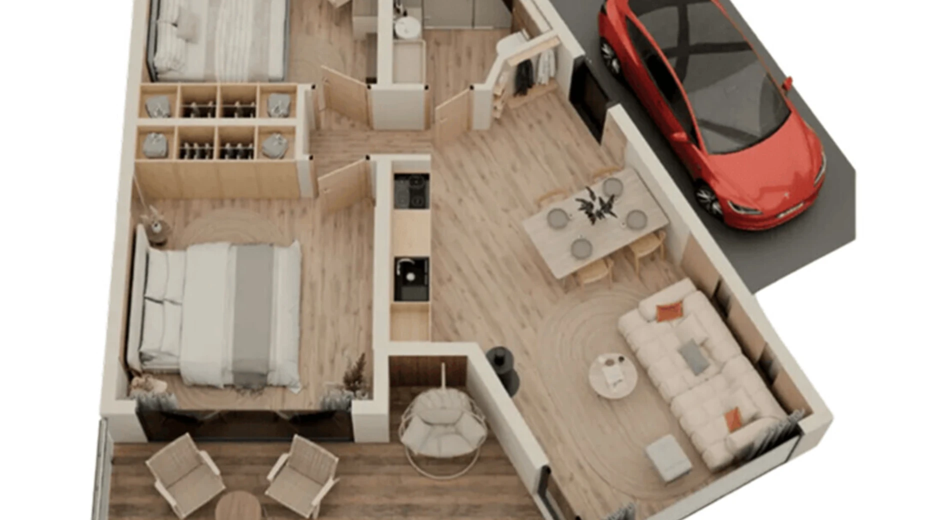 Продается дом на 2 этажа 76 кв. м с балконом, цена: 180000 $ - фото 2