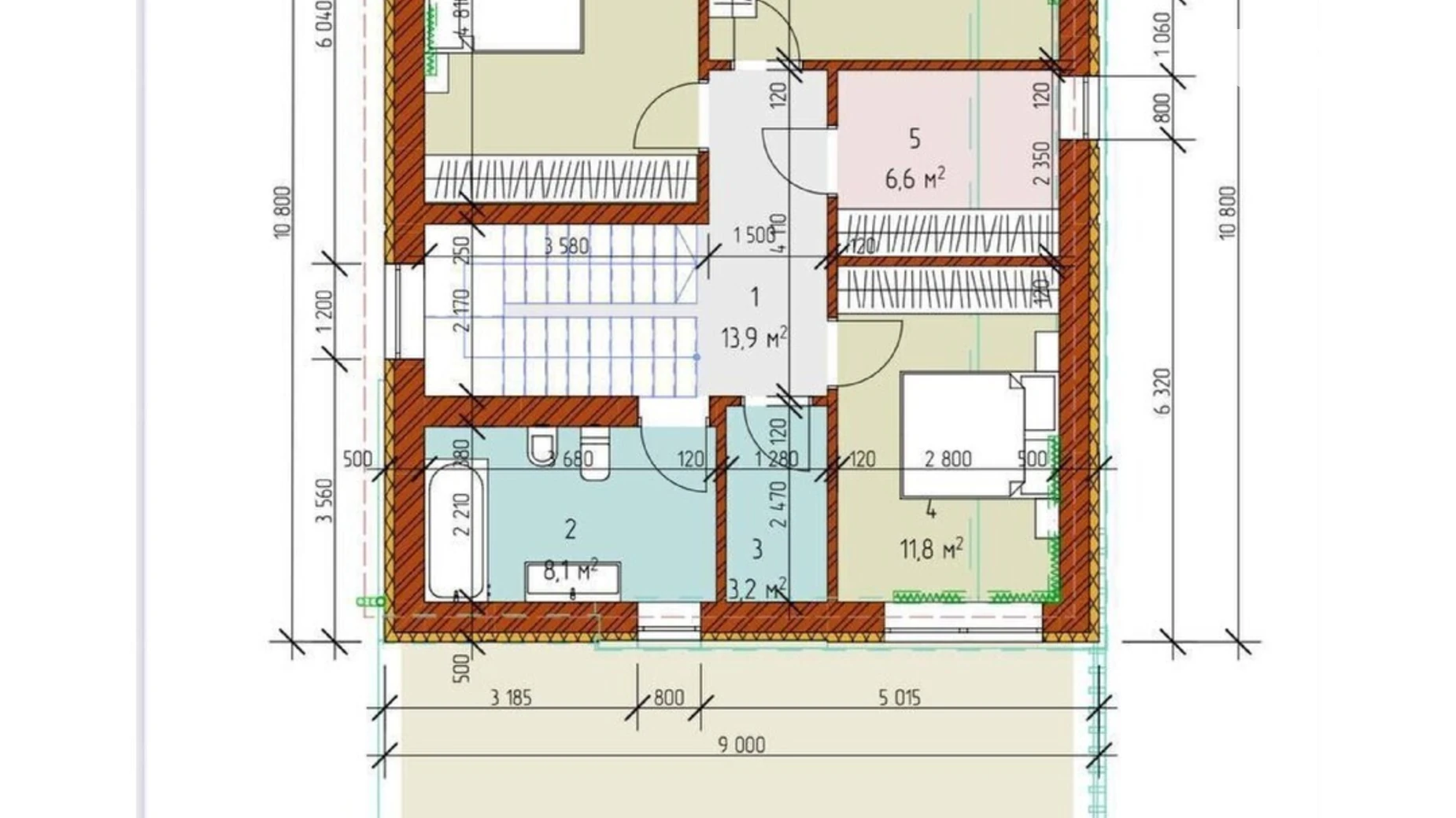 Продается дом на 2 этажа 145 кв. м с верандой, цена: 195000 $ - фото 3