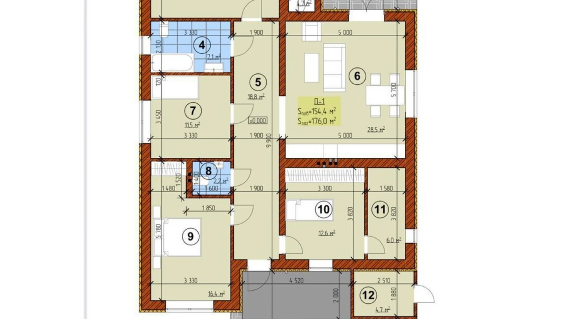 Продается дом на 2 этажа 176 кв. м с террасой, цена: 400000 $ - фото 2