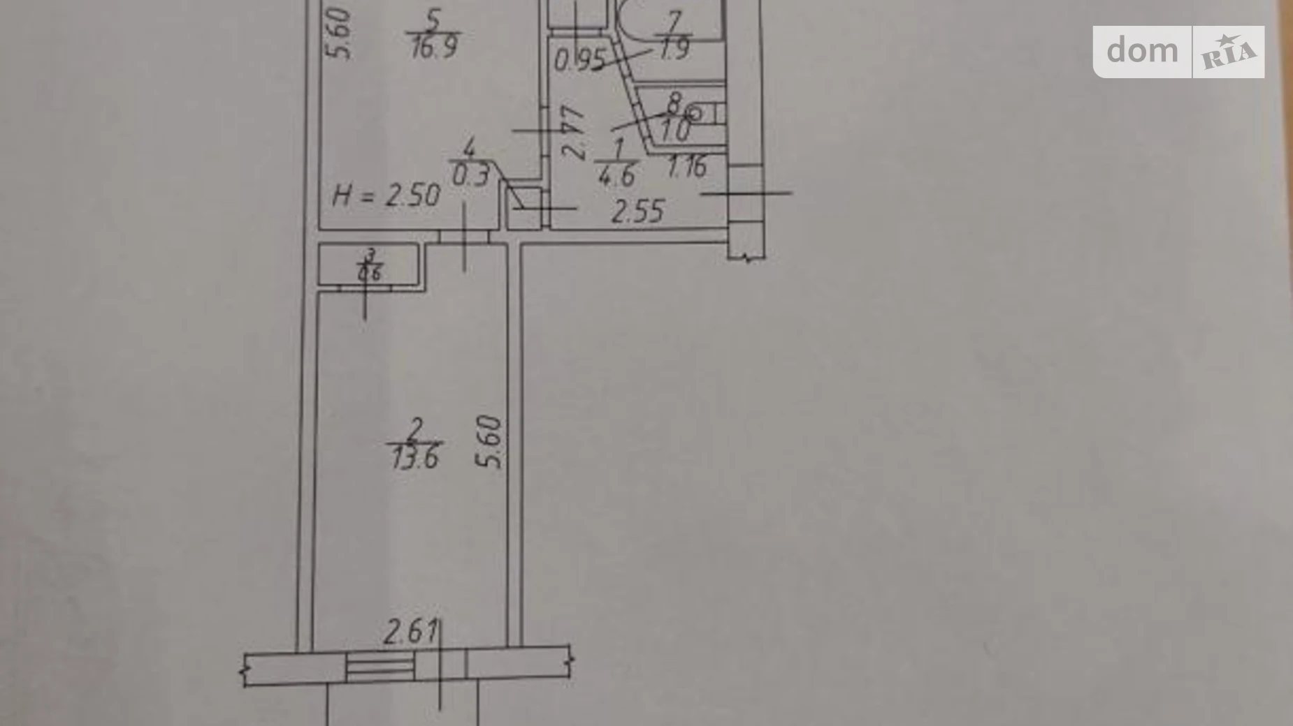 Продается 2-комнатная квартира 45.4 кв. м в Харькове, ул. Мира, 90А - фото 2