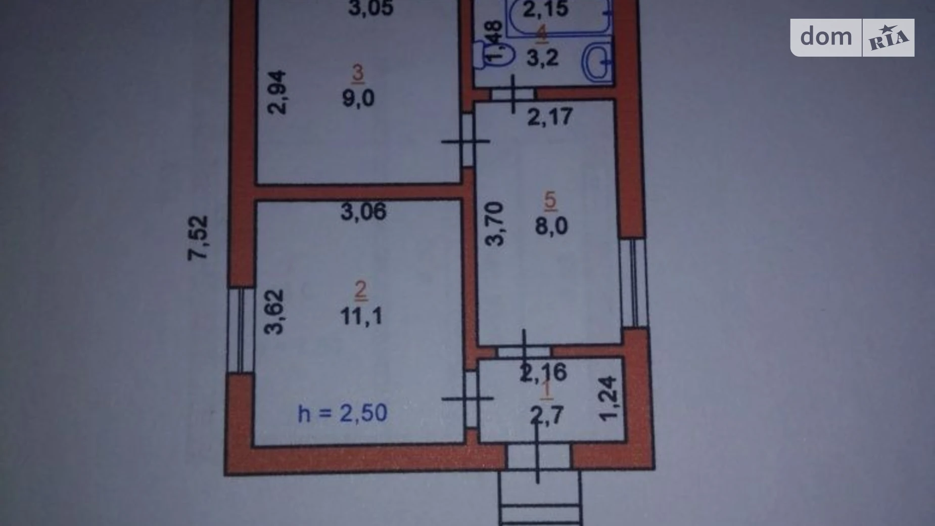 Продается одноэтажный дом 78 кв. м с гаражом, цена: 58000 $ - фото 3