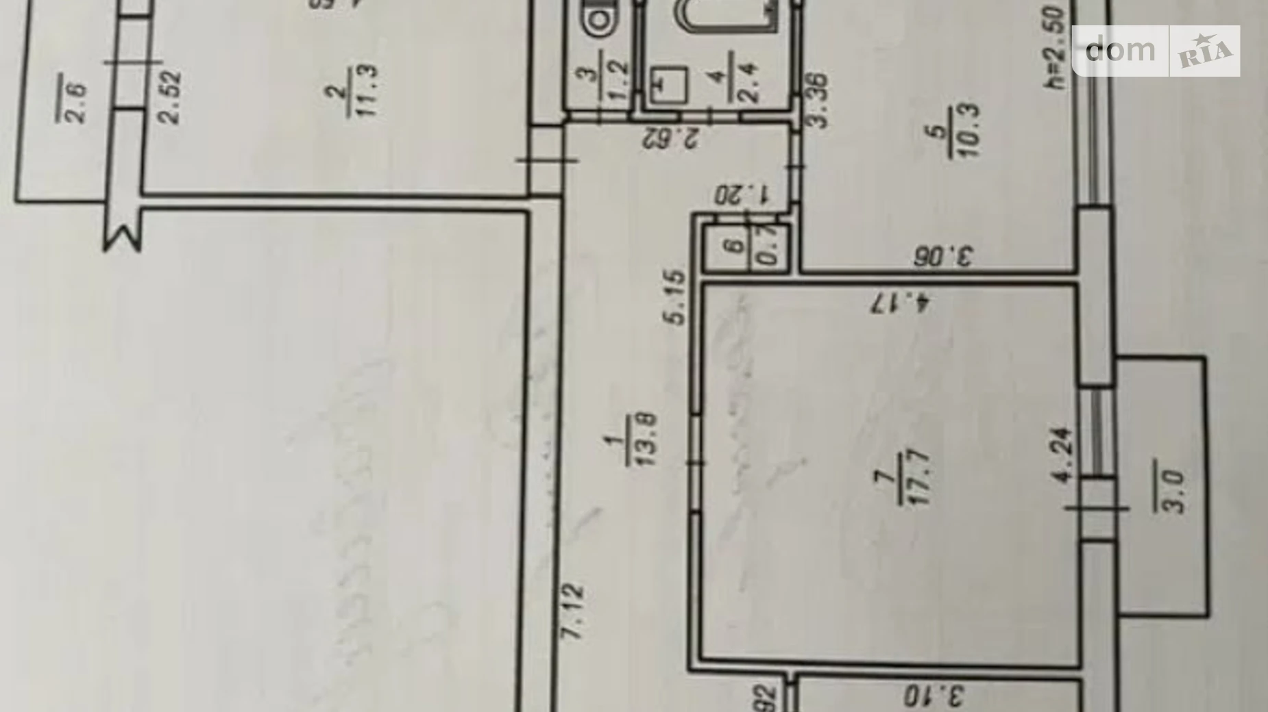 Продается 3-комнатная квартира 70 кв. м в Хмельницком, ул. Проскуровская, 16 - фото 2