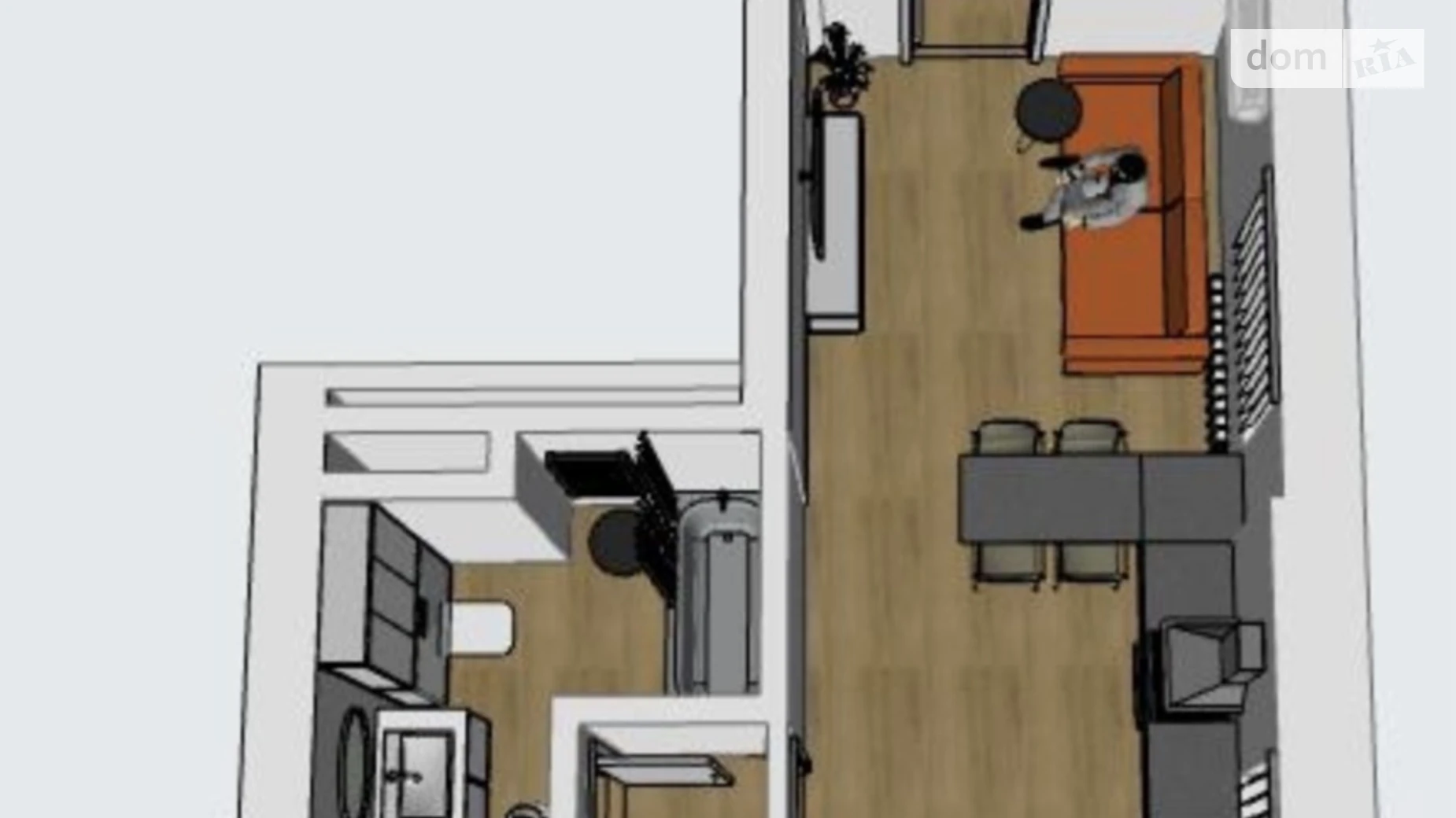 Продается 2-комнатная квартира 62.7 кв. м в Ирпене, ул. Николая Сингаевского(Новооскольская), 59Г - фото 2