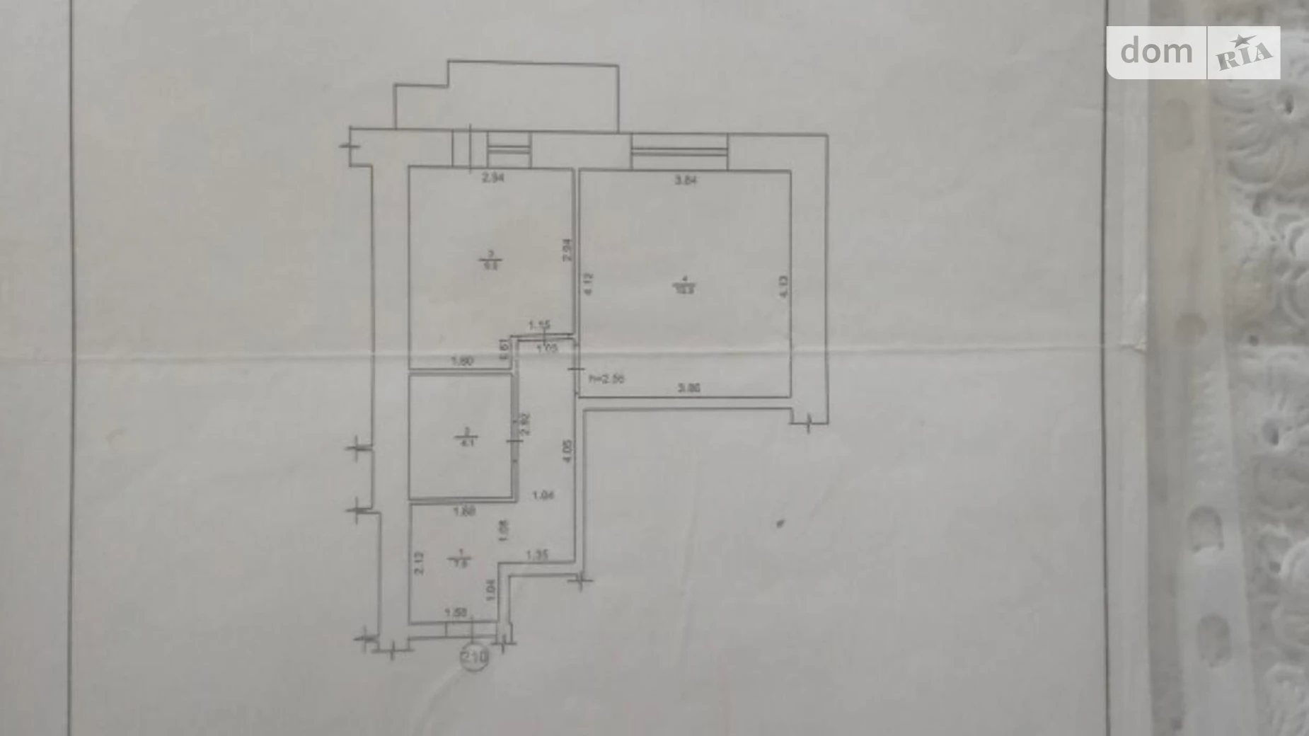 Продается 1-комнатная квартира 39.1 кв. м в Полтаве, ул. Узкая - фото 3
