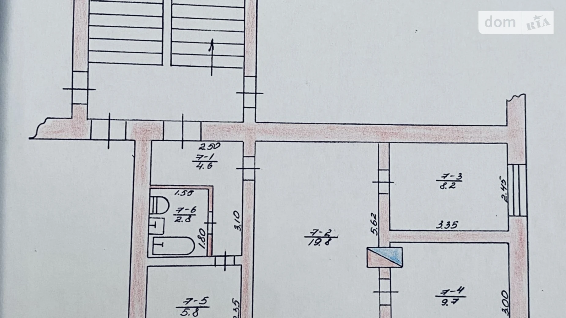 Продается 3-комнатная квартира 51.7 кв. м в Борщеве, ул. Гетьмана Мазепы, 5 - фото 2