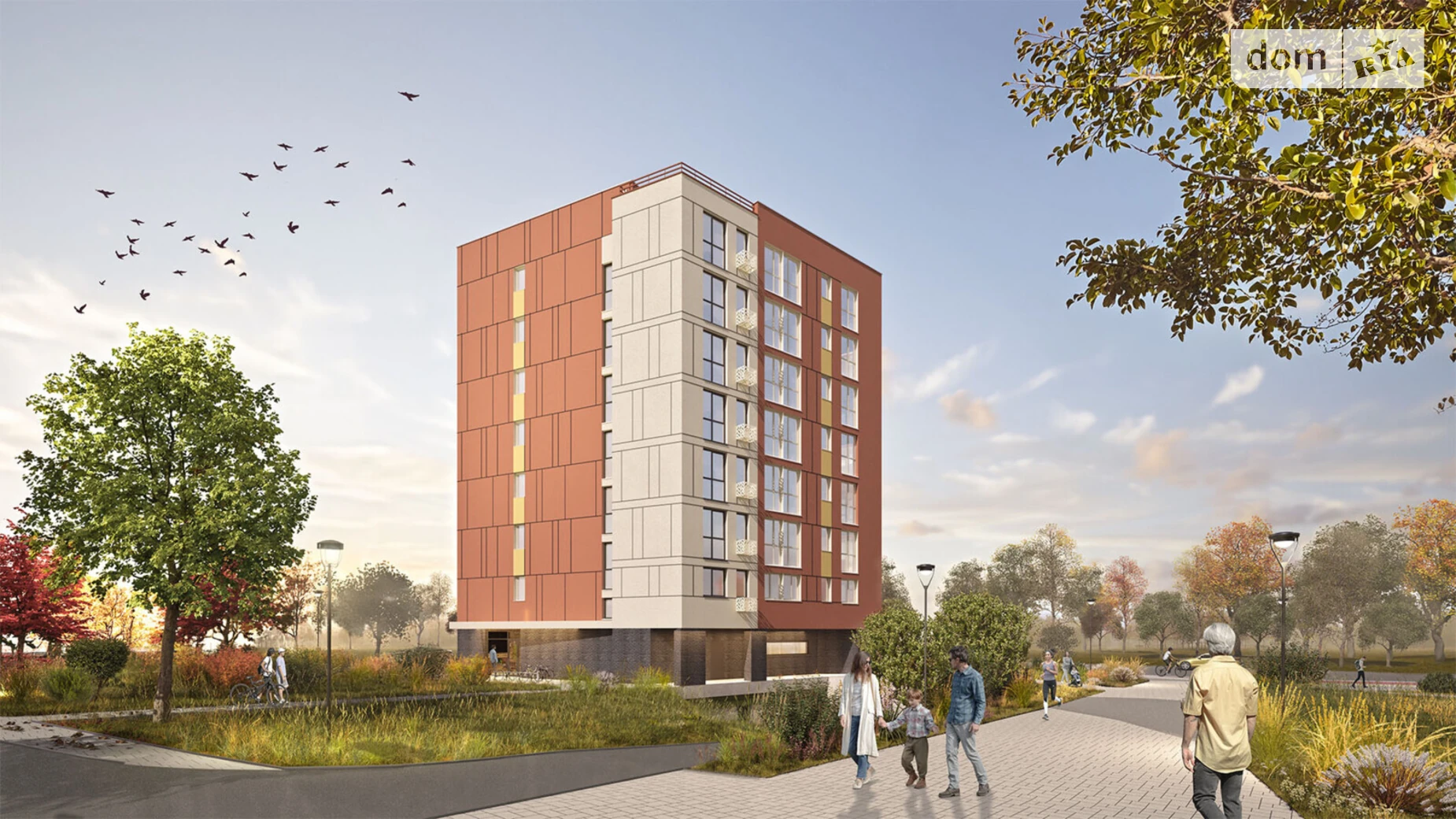 Продается 1-комнатная квартира 35.95 кв. м в Львове, ул. Рудненская, 6 - фото 2