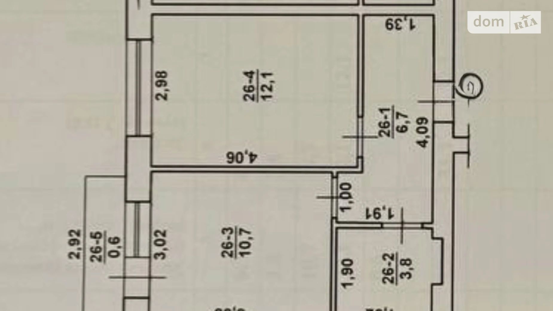 Продается 1-комнатная квартира 34 кв. м в, цена: 68000 $ - фото 2