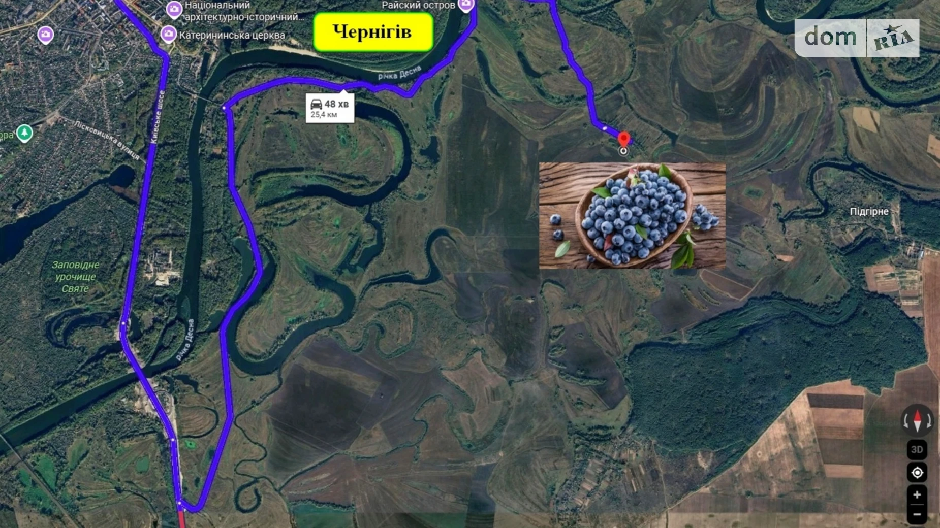 Продается земельный участок 64 соток в Черниговской области, цена: 25000 $ - фото 3