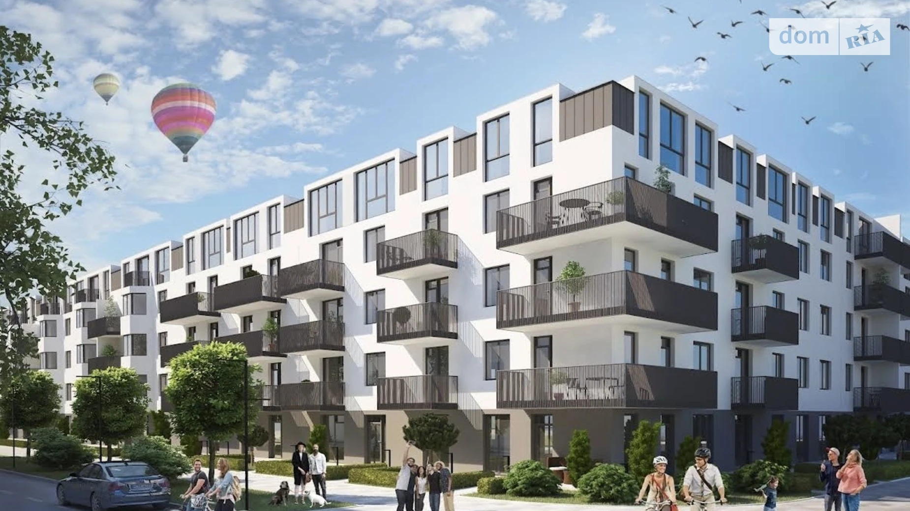 Продается 2-комнатная квартира 53.5 кв. м в Крыжановка, ул. Академика Сахарова, 11 - фото 3