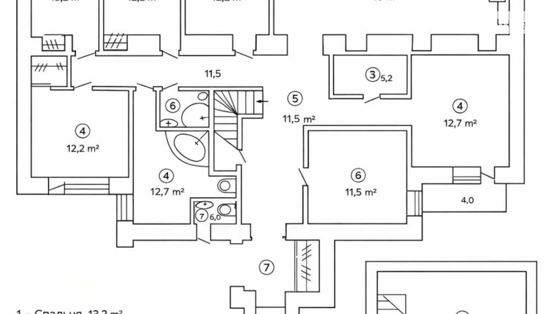 Продается 7-комнатная квартира 300 кв. м в Киеве, ул. Антоновича(Горького), 9 - фото 4
