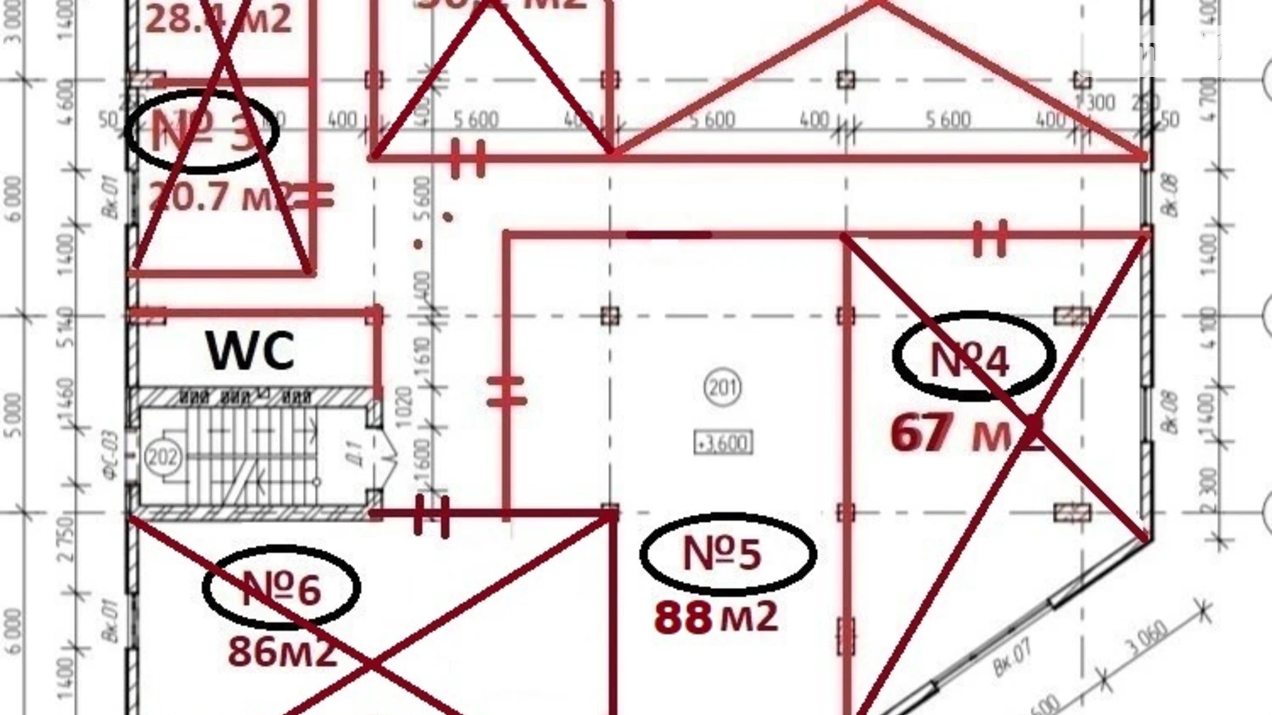 Сдается в аренду офис 88 кв. м в бизнес-центре, цена: 22000 грн - фото 5