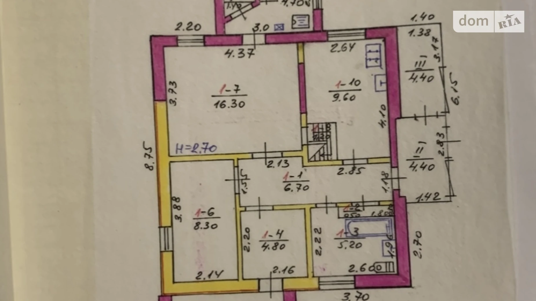 Продается одноэтажный дом 126 кв. м с мебелью, цена: 43000 $ - фото 3