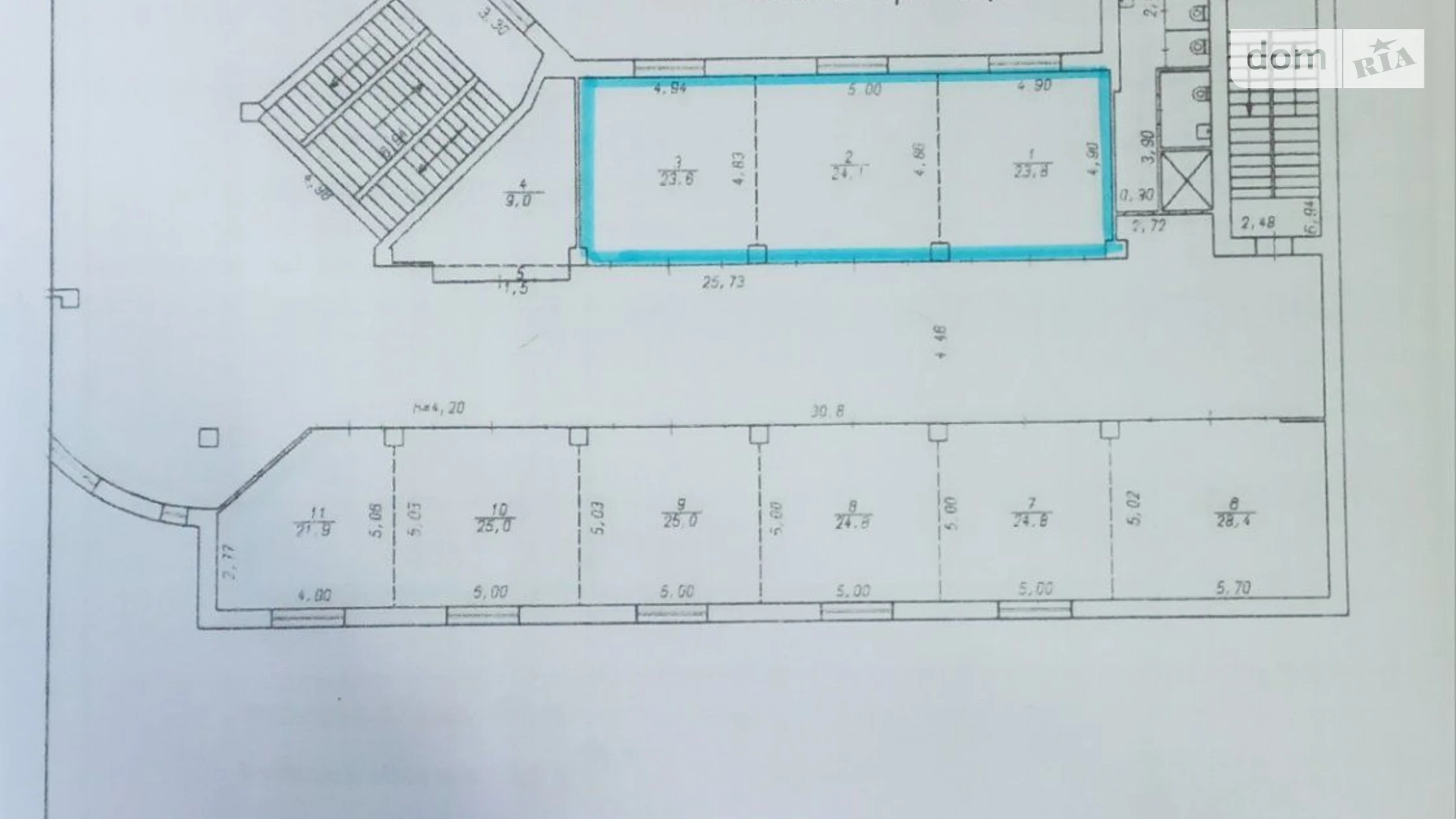 Сдается в аренду помещения свободного назначения 128.7 кв. м в 2-этажном здании, цена: 16151 грн - фото 3
