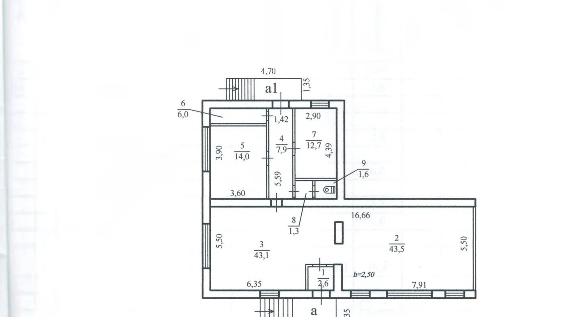 Продается офис 132.7 кв. м в бизнес-центре, цена: 1804000 грн - фото 3