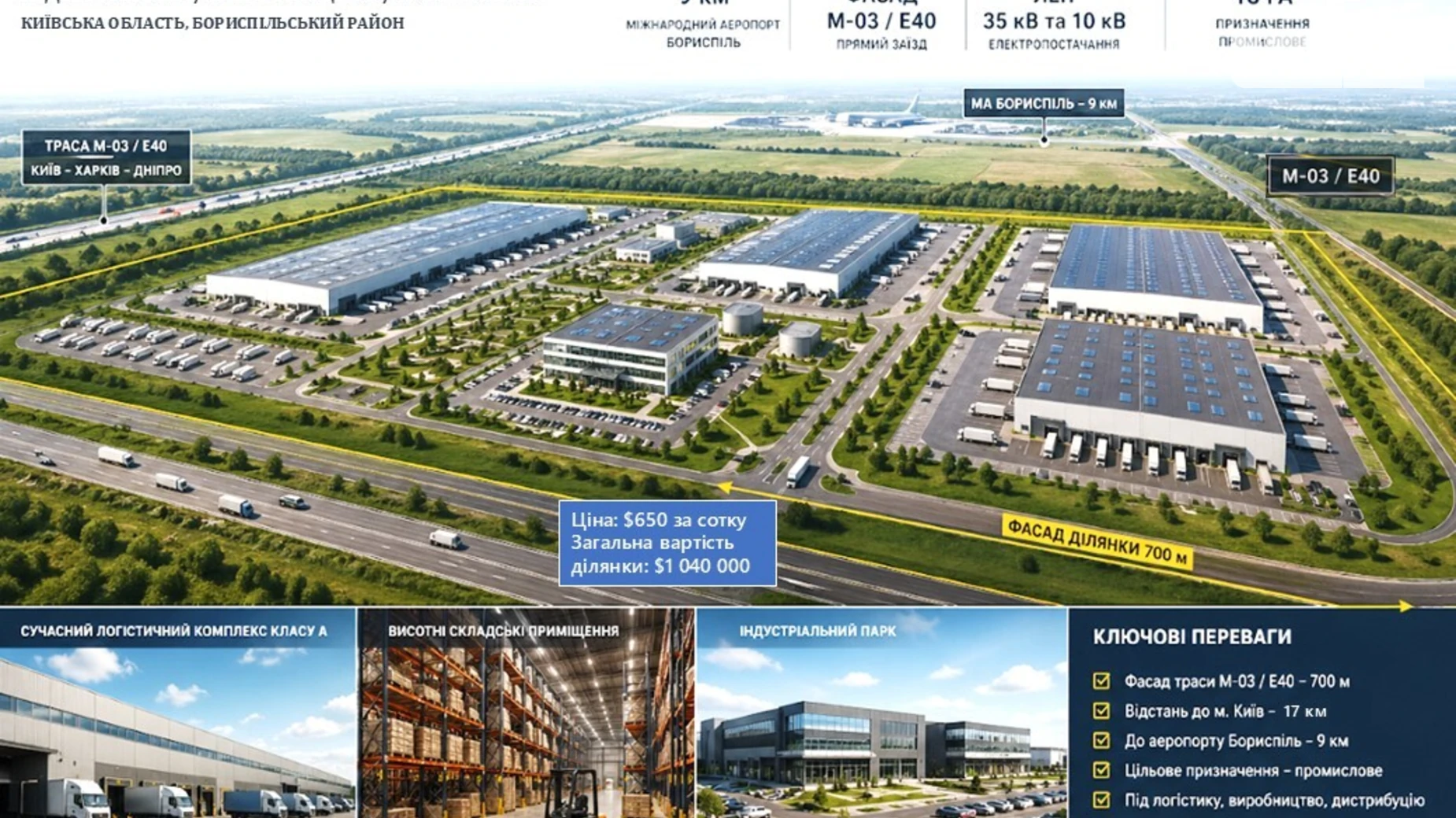 Двосторонній фасад траси Київ-Харків Борисполь, цена: 1040000 $ - фото 2