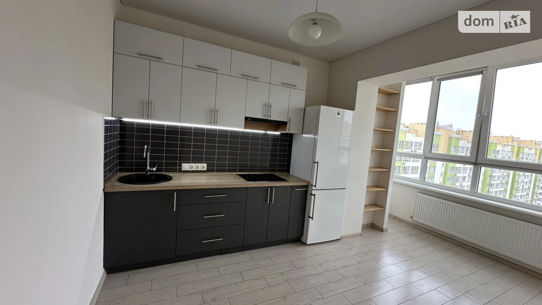 Продається 1-кімнатна квартира 41.4 кв. м у Крюківщині, вул. Жулянська, 1Д - фото 3