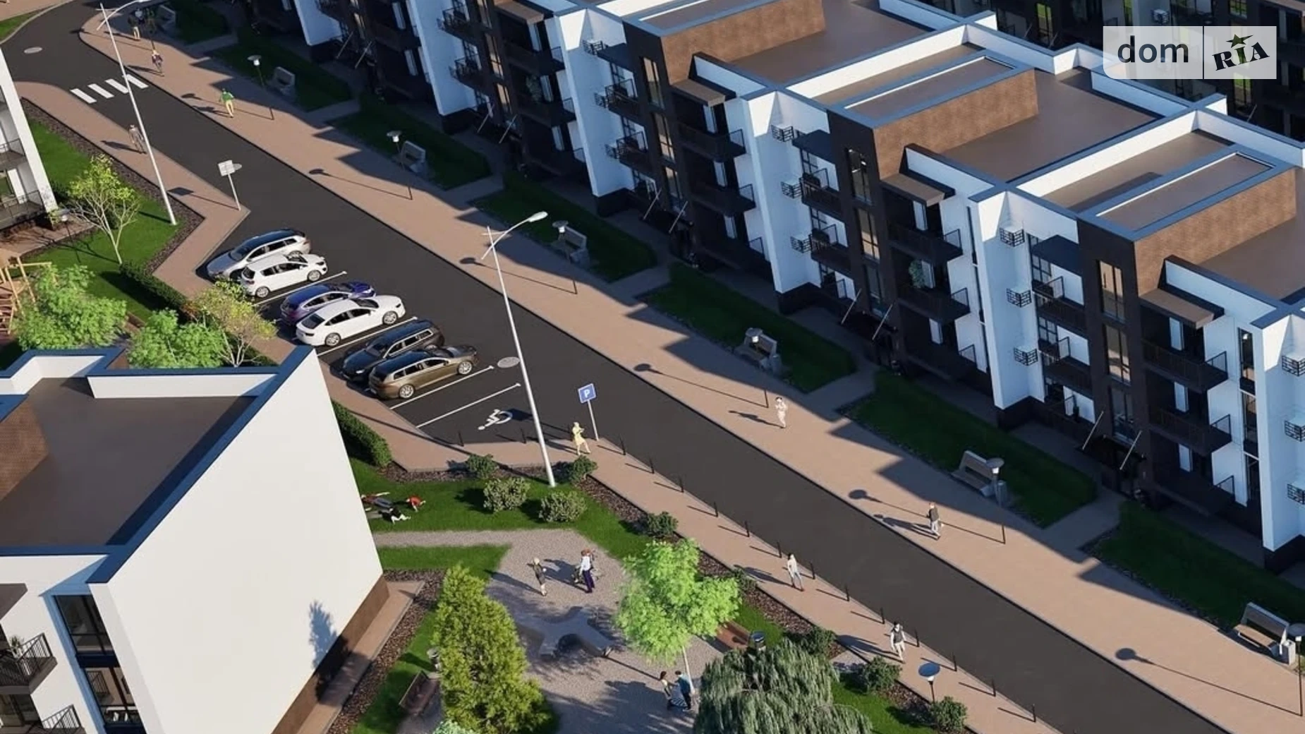 Продается 1-комнатная квартира 38 кв. м в Березиной, ул. Каштановая, 1 - фото 2