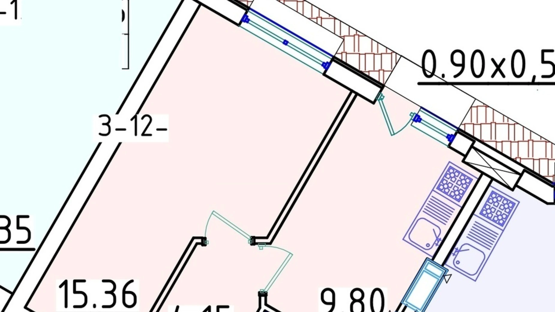 Продається 1-кімнатна квартира 33.8 кв. м у Одесі, вул. Люстдорфська дорога - фото 4