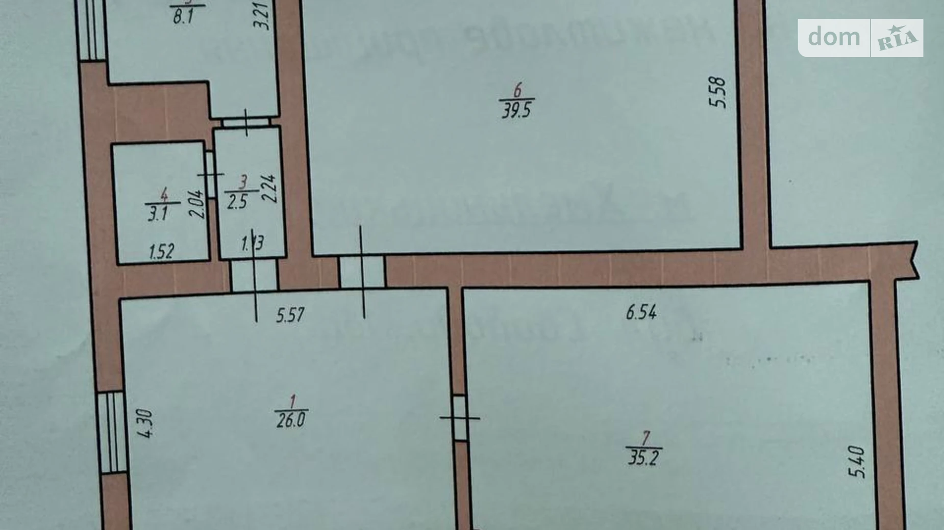 Продается помещения свободного назначения 119.6 кв. м в 9-этажном здании, цена: 95000 $ - фото 3