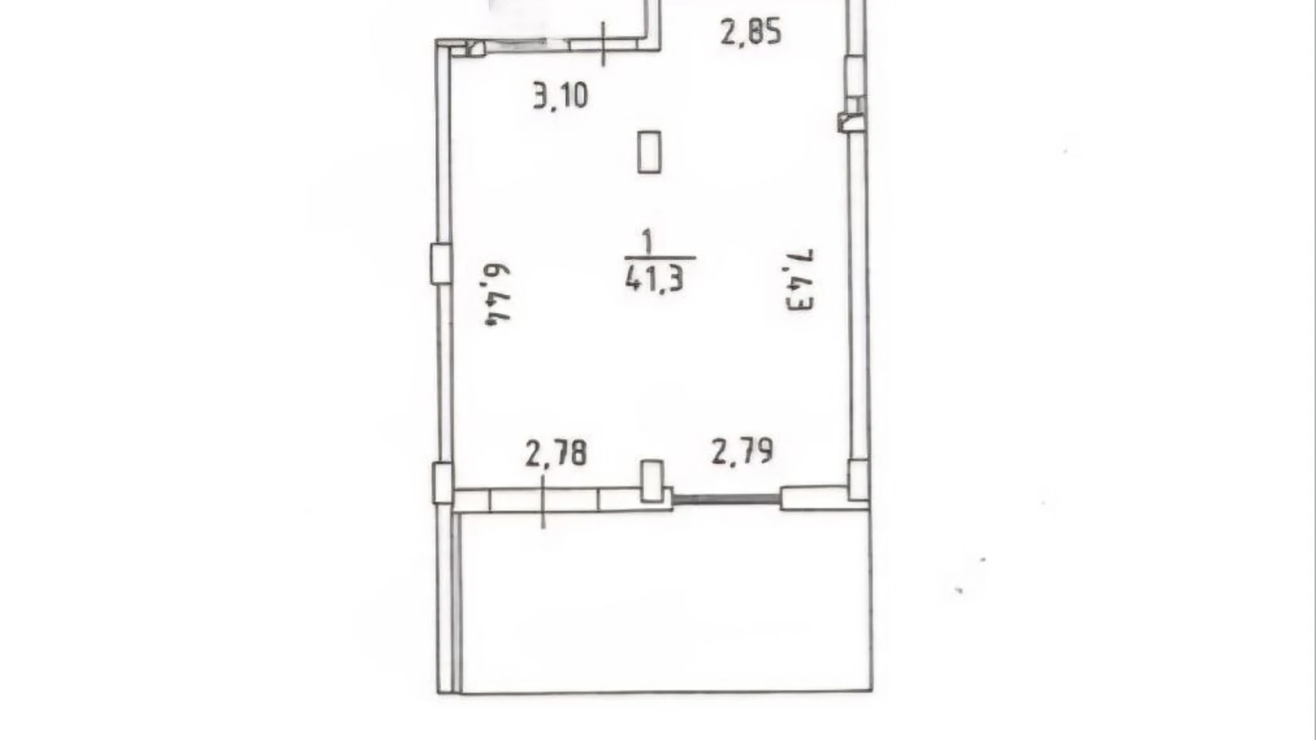 Продается 1-комнатная квартира 45 кв. м в Крыжановка, ул. Марсельская - фото 2