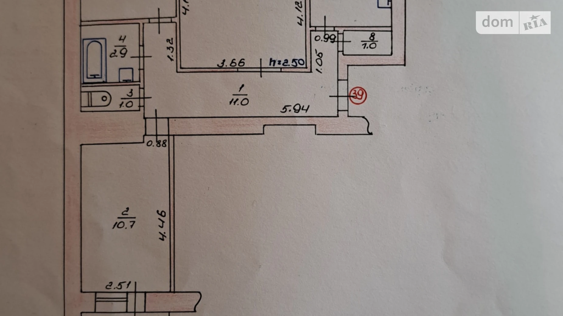 3-комнатная квартира 58.9 кв. м в Луцке, цена: 64000 $ - фото 3
