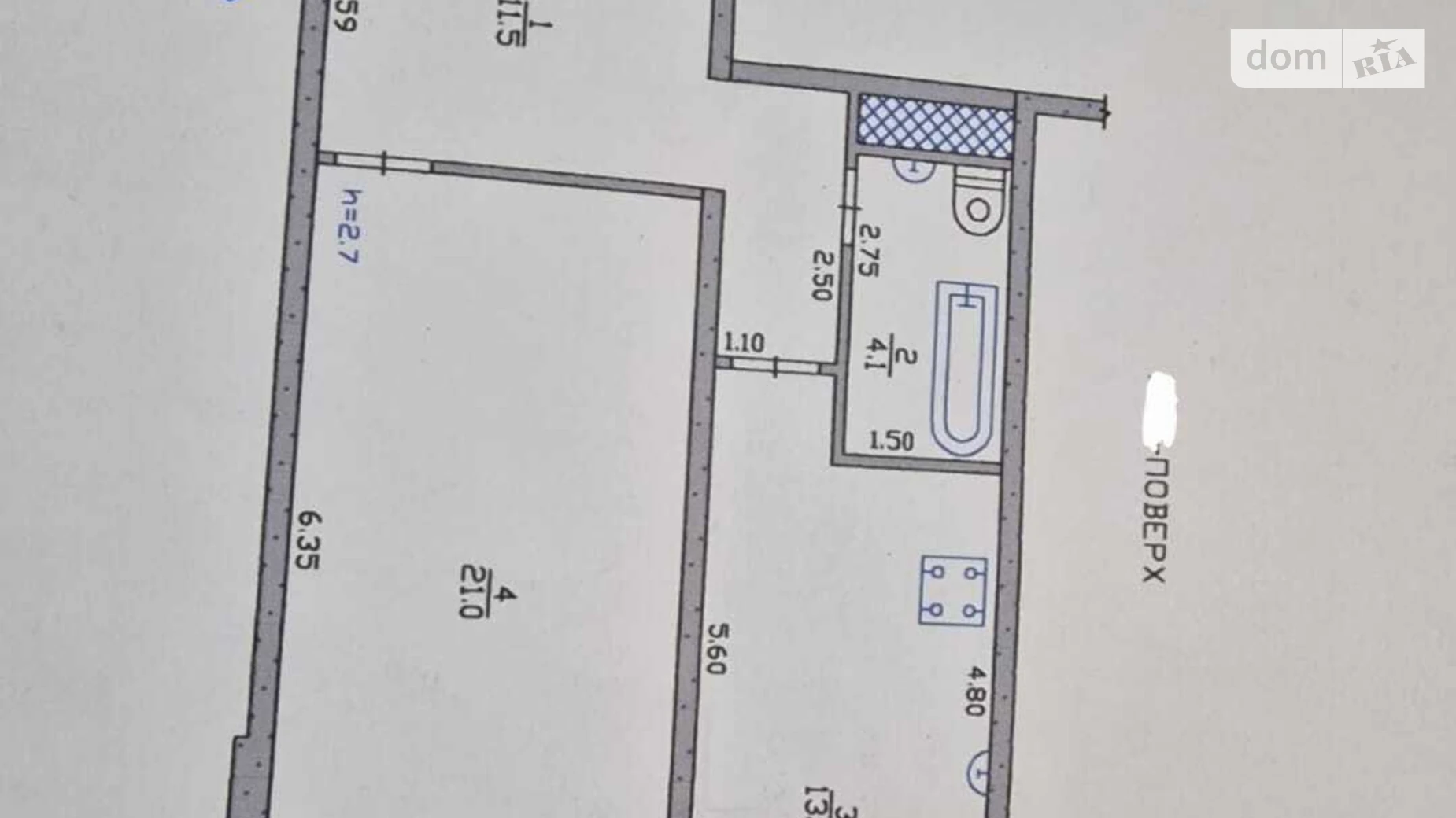 Продається 1-кімнатна квартира 55 кв. м у Слобожанському, вул. Слобожанська(8-го Березня) - фото 4