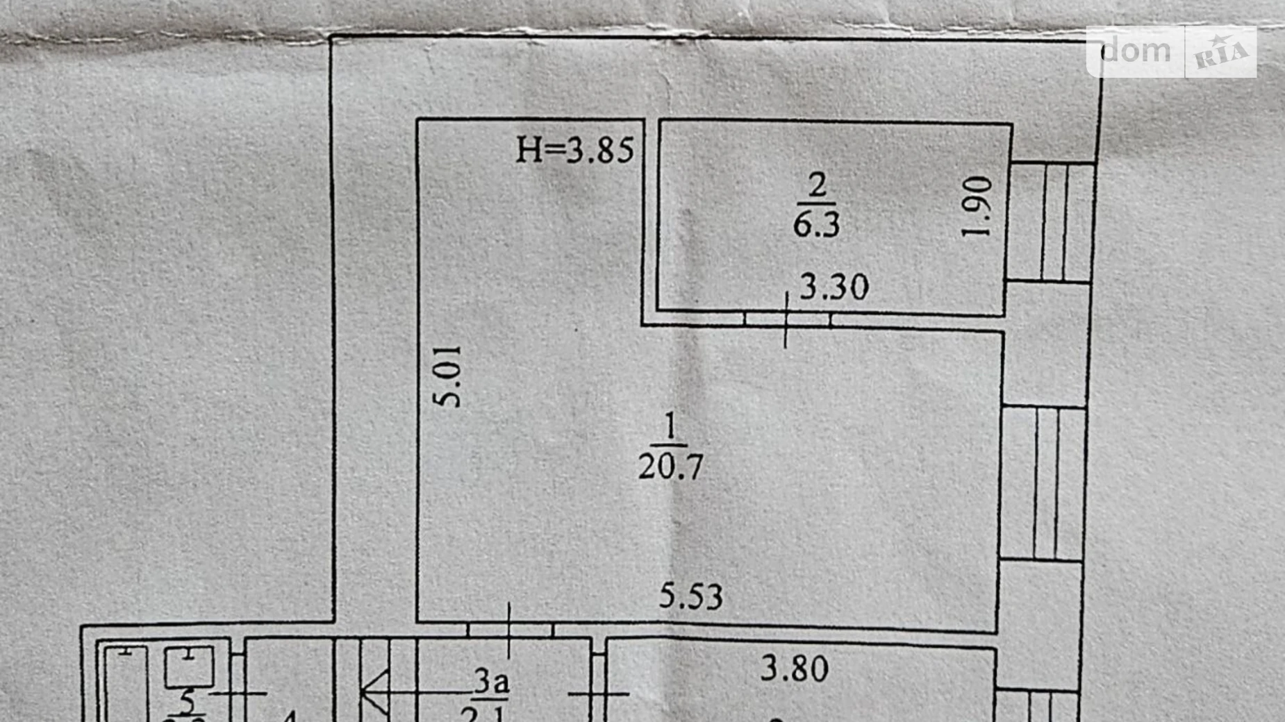 Продается помещения свободного назначения 41.6 кв. м в 5-этажном здании, цена: 39000 $ - фото 2