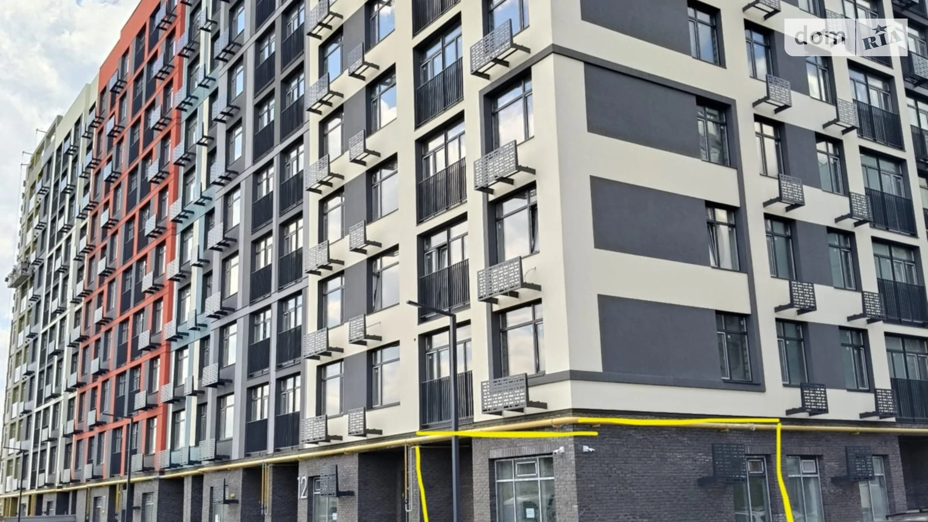 Сдается в аренду помещения свободного назначения 40.9 кв. м в 10-этажном здании, цена: 40491 грн - фото 2