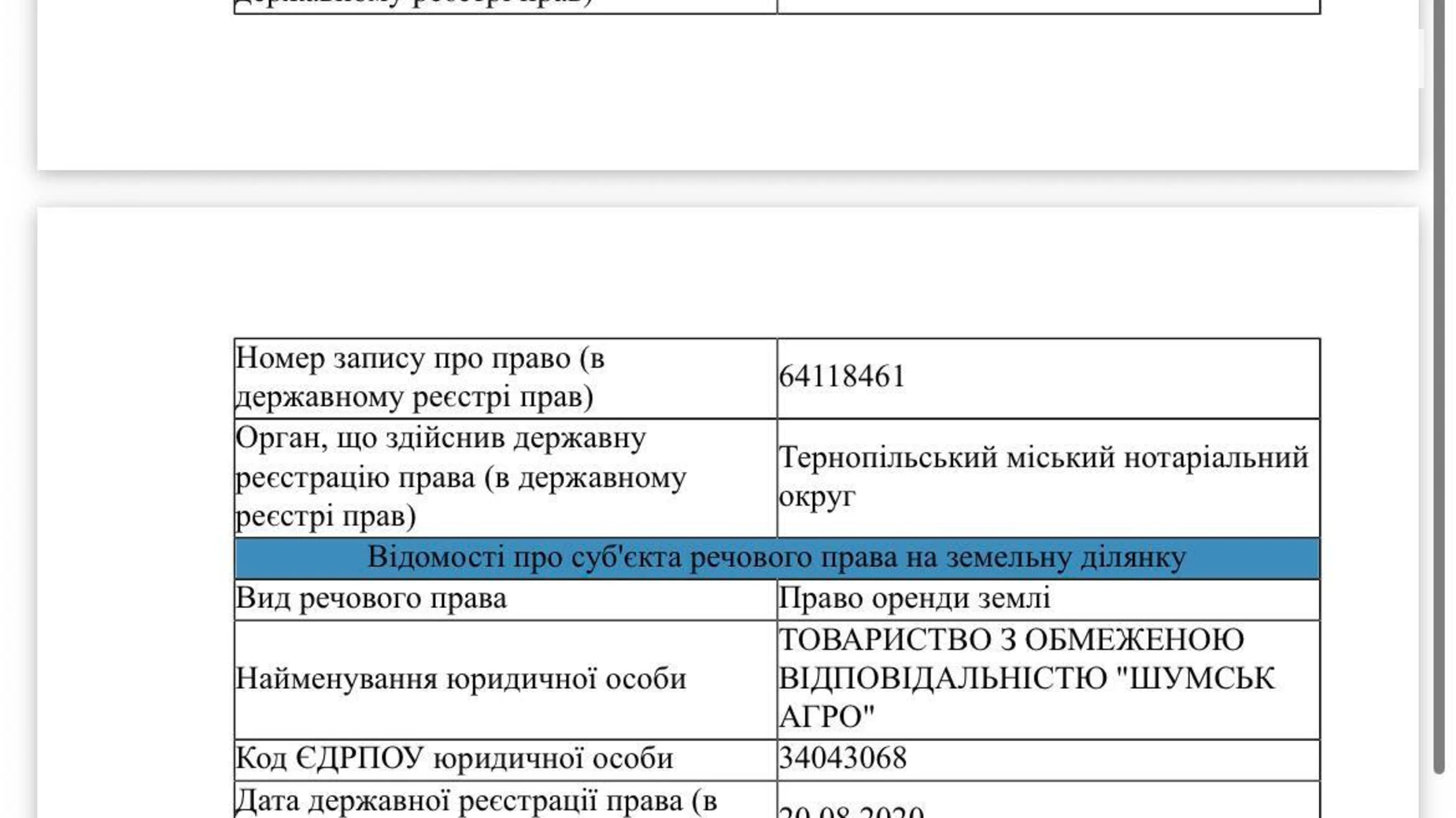 Продается земельный участок 0.4338 соток в Тернопольской области, цена: 1750 $ - фото 5