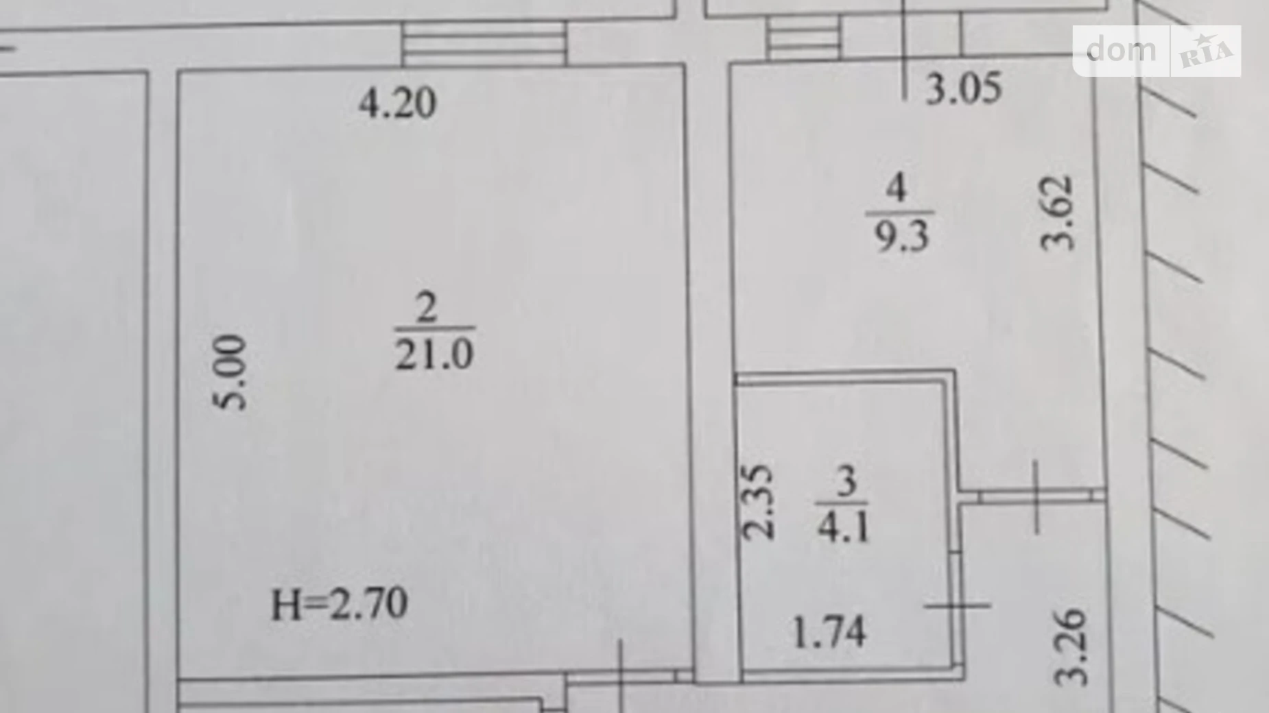Продается 1-комнатная квартира 46.3 кв. м в Харькове, ул. Домостроительная, 13 - фото 2